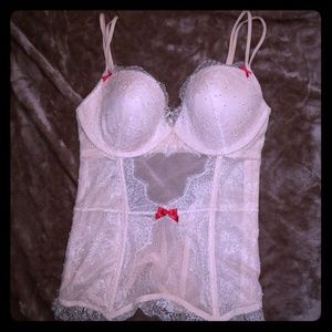 Victoria Secret's lace bodice